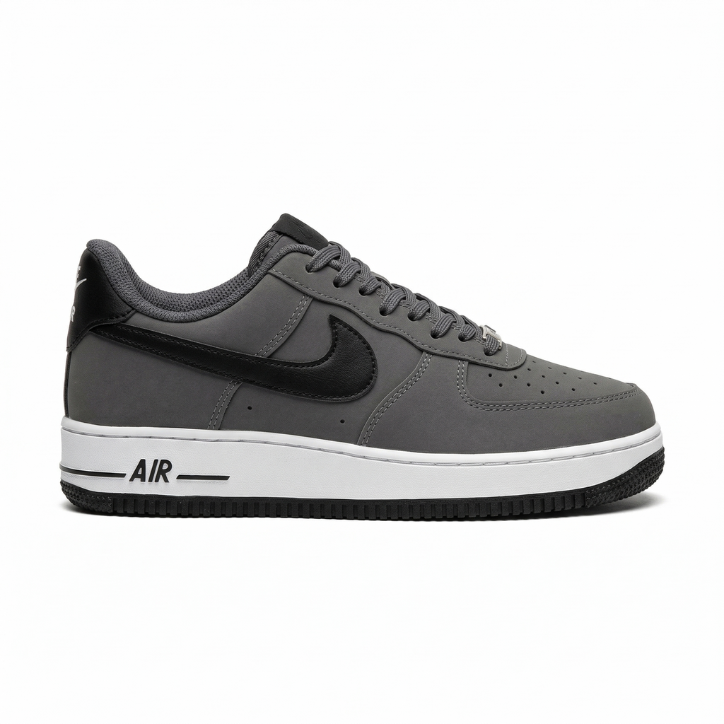 Tênis Masculino Nike Air Force 1 Cinza Escuro Premium
