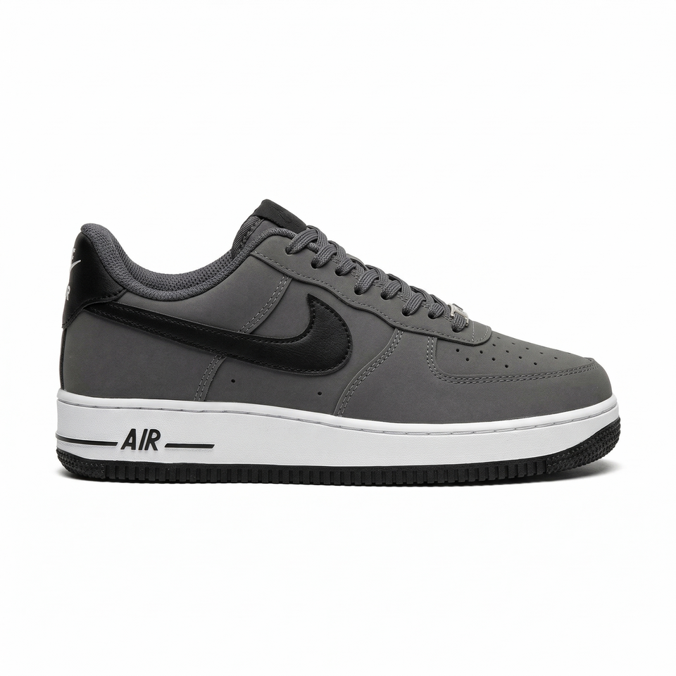 Tênis Masculino Nike Air Force 1 Cinza Escuro Premium