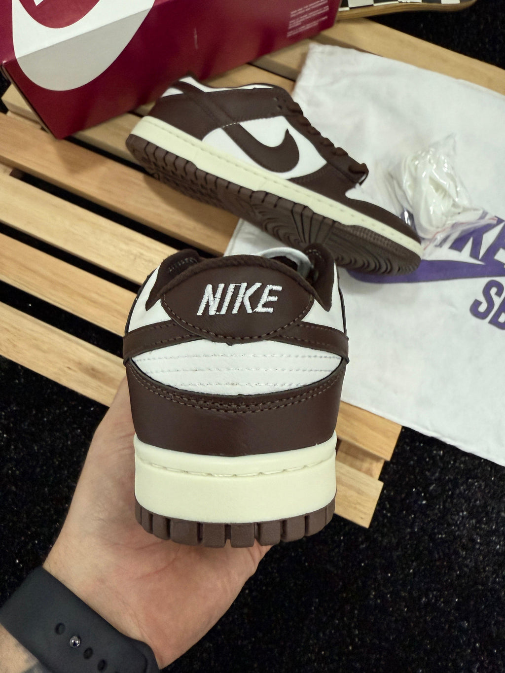 Tênis Unissex Nike Dunk Cacao Premium