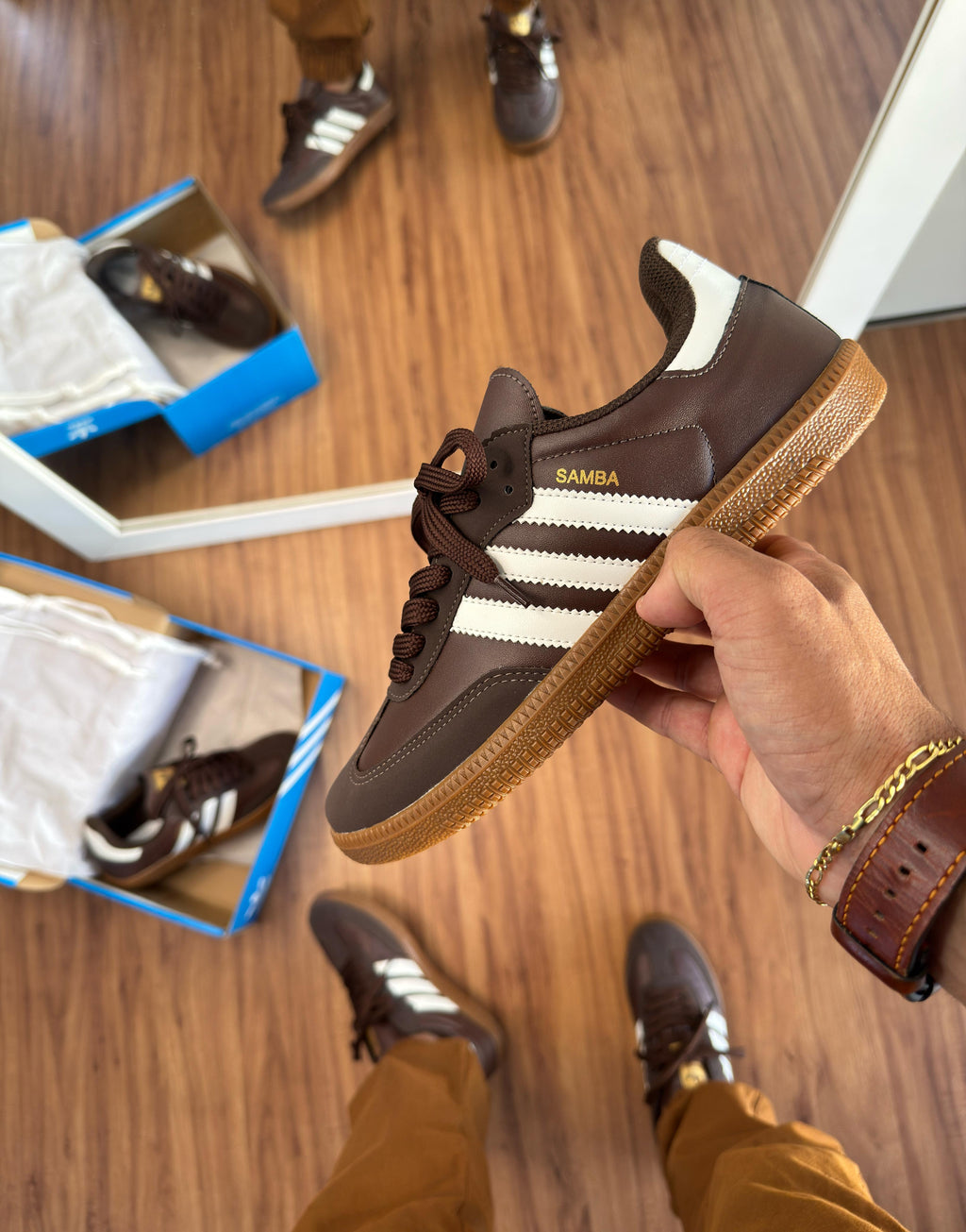 Tênis Feminino Adidas Samba Premium (EM COURO)