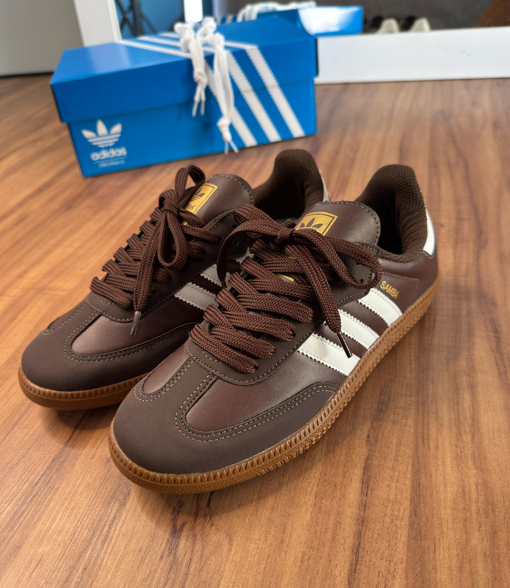 Tênis Feminino Adidas Samba Premium (EM COURO)