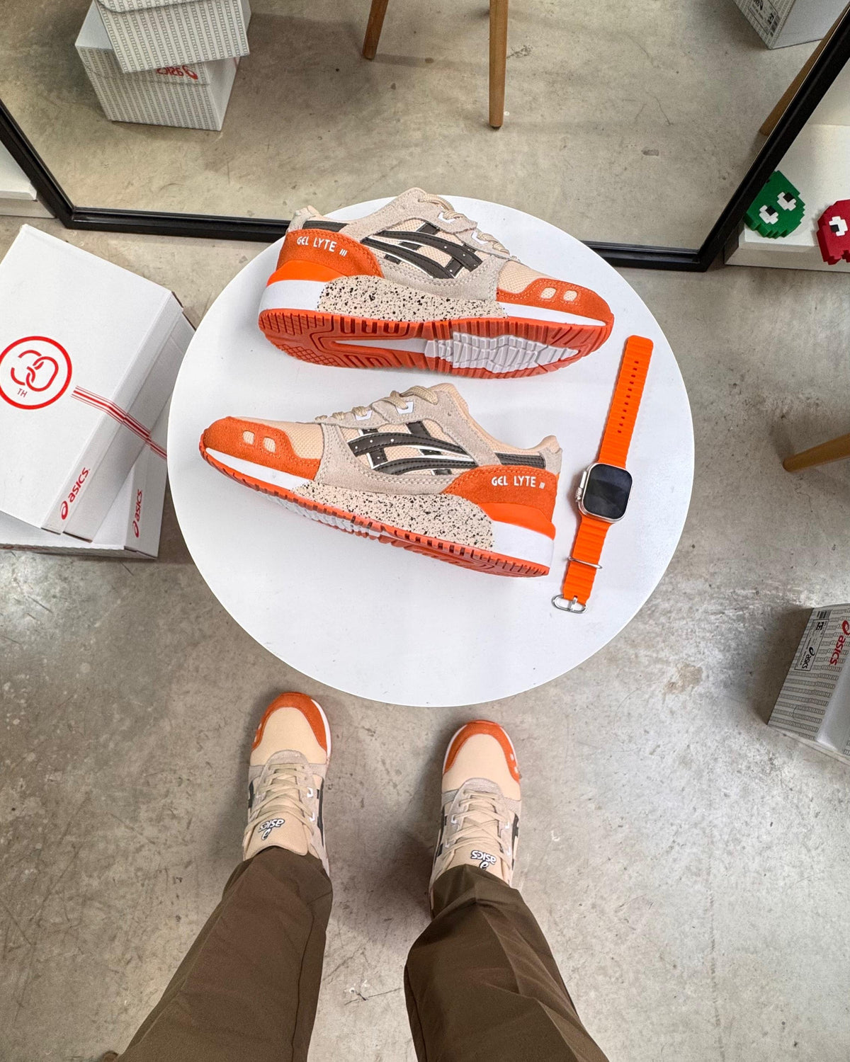 Tênis Masculino Asics Gel-Lyte III Premium (EM COURO)
