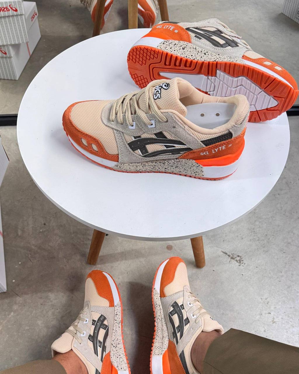 Tênis Masculino Asics Gel-Lyte III Premium (EM COURO)